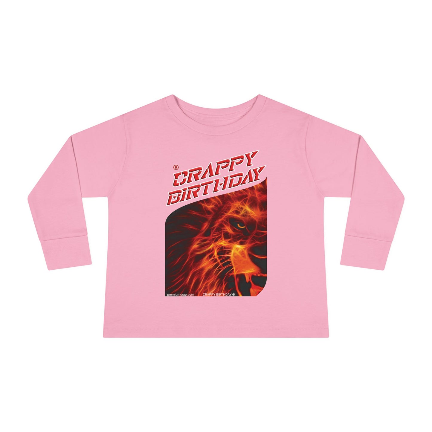 Crappy Birthday Toddler Long Sleeve Tee