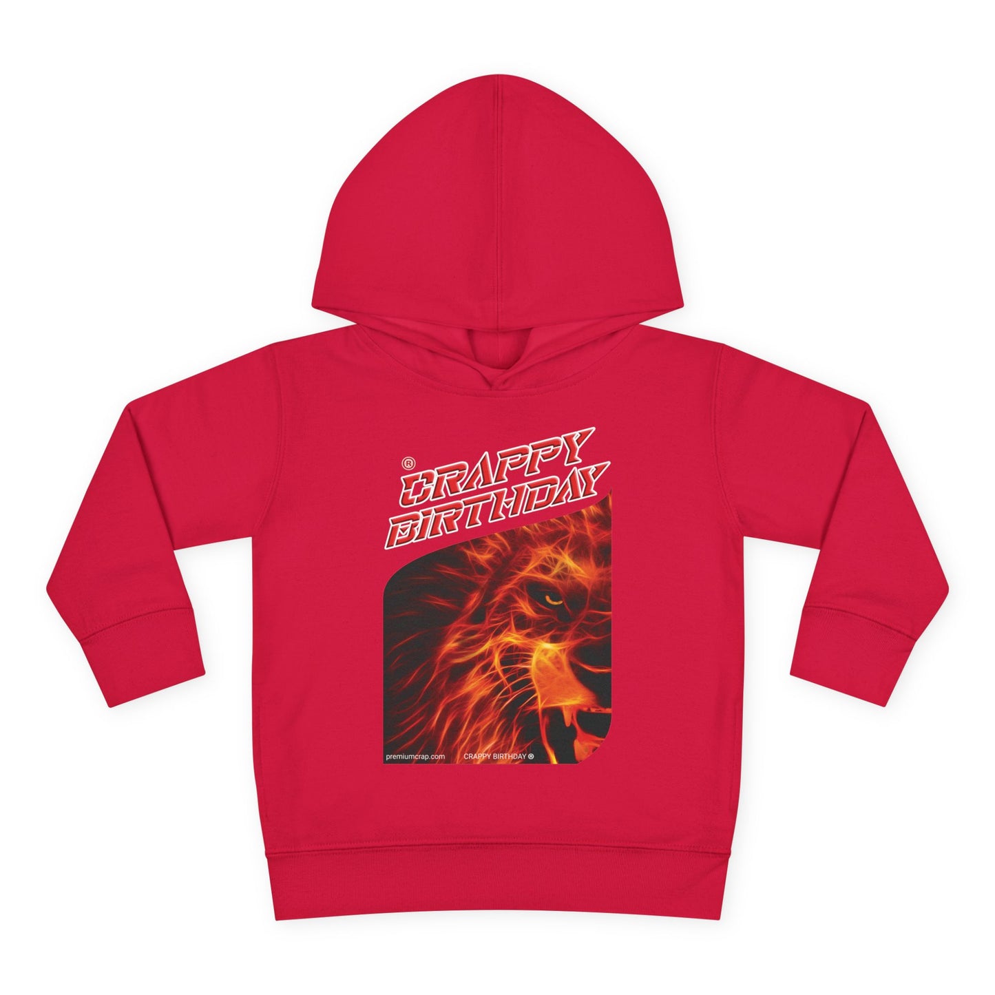 Crappy Birthday Toddler Pullover Fleece Hoodie