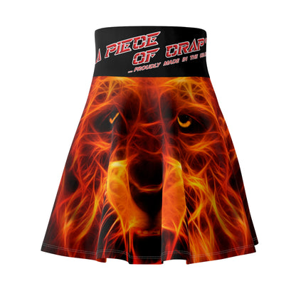 A Piece Of Crap Women's Skater Skirt