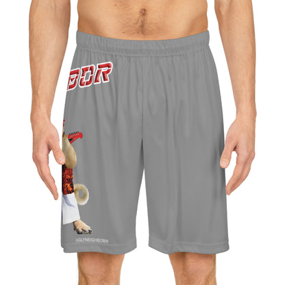 Ugly Neighbor BougieBooty Baller Shorts - Grey