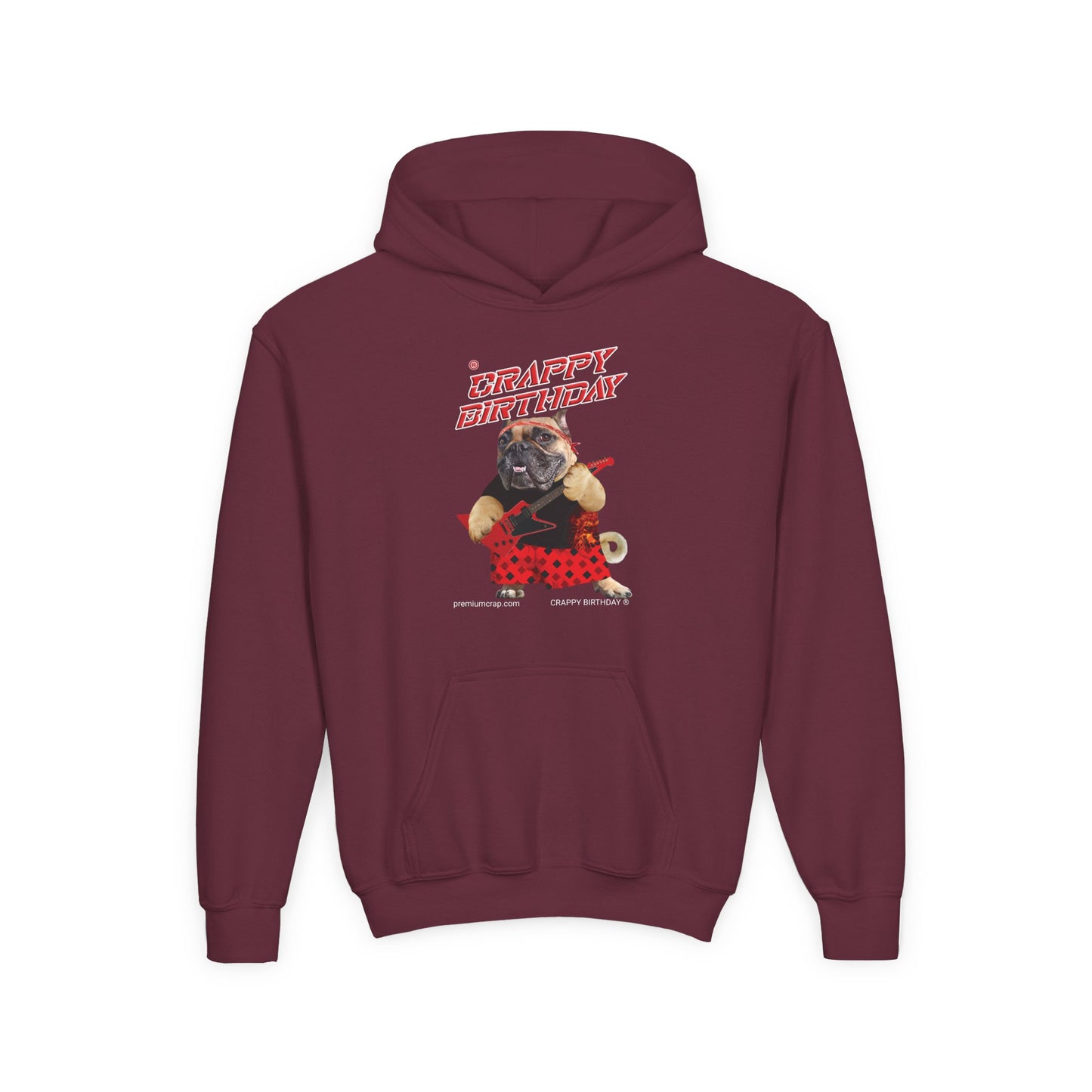 Crappy Birthday II Youth Heavy Blend Hooded Sweatshirt