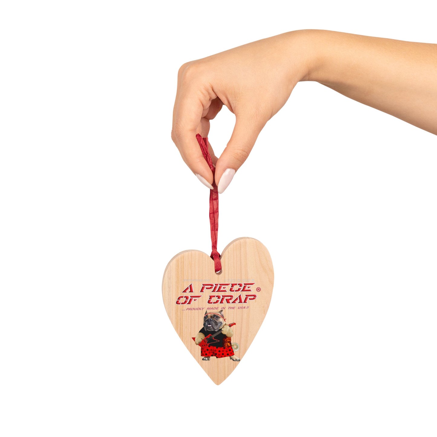 A Piece of Crap II Wooden Ornaments