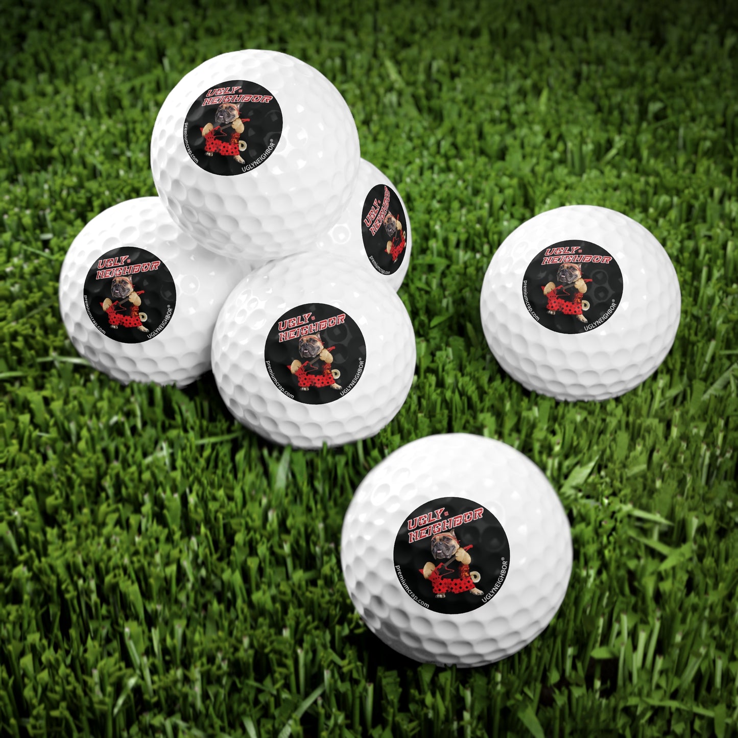Ugly Neighbor II Golf Balls