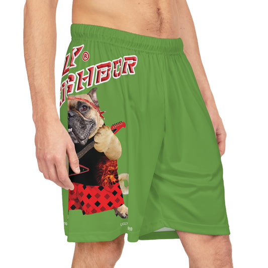 Ugly Neighbor II Basketball Shorts - Green