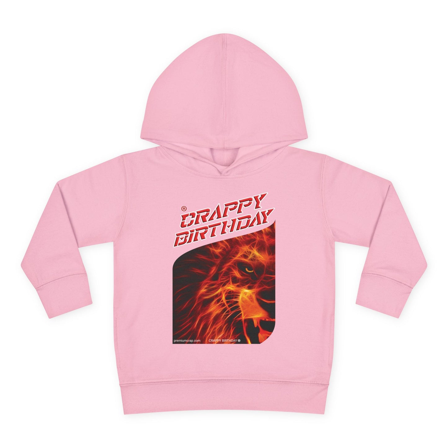Crappy Birthday Toddler Pullover Fleece Hoodie