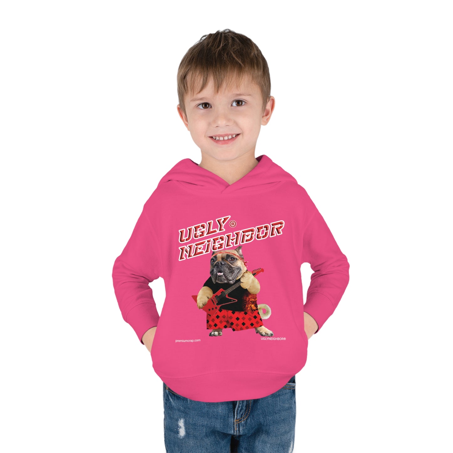 Ugly Neighbor II Toddler Pullover Fleece Hoodie