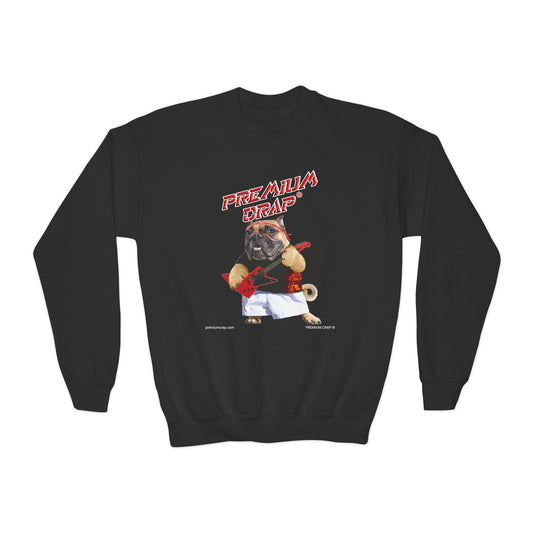Premium Crap Youth Crewneck Sweatshirt