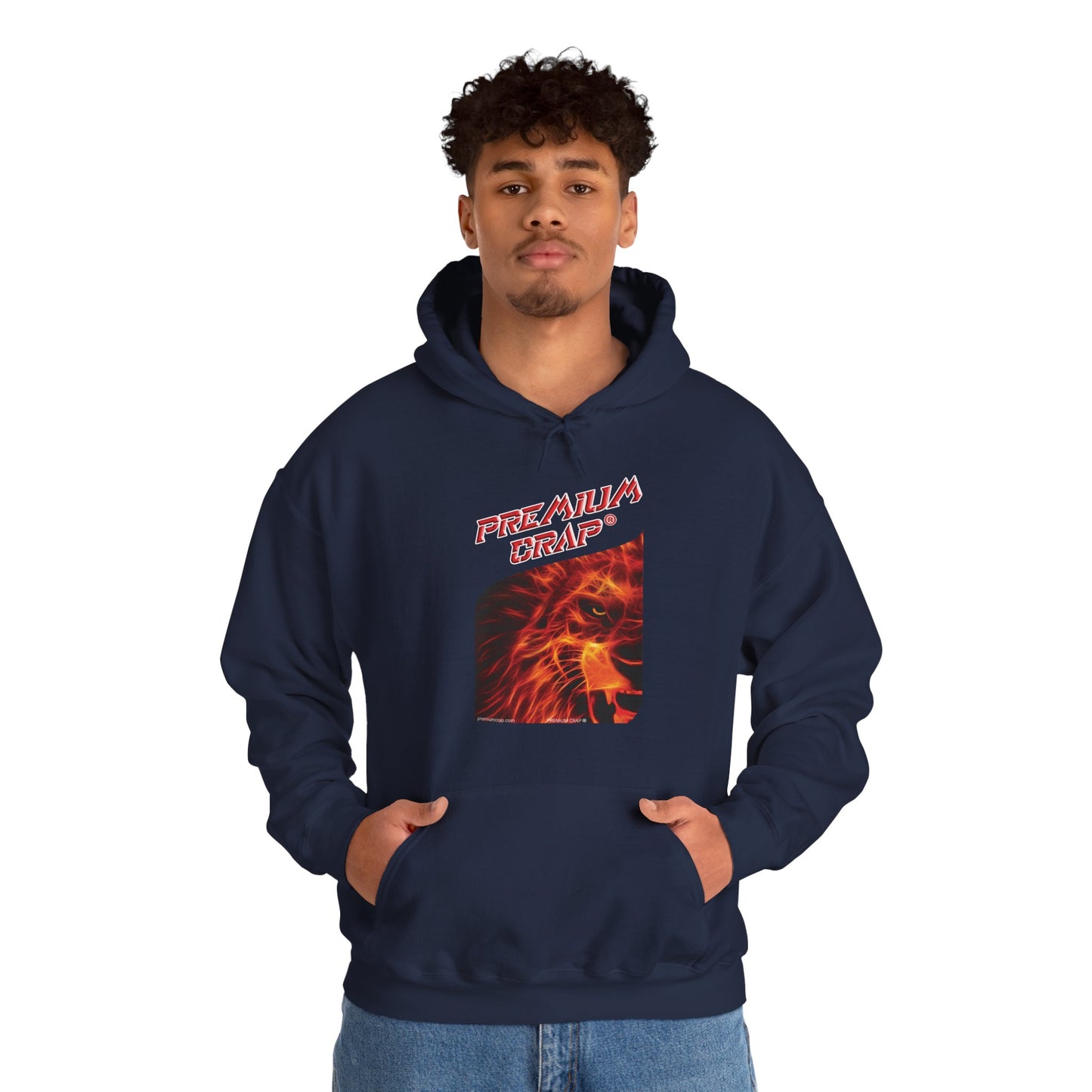 Premium Crap Men's Heavy Blend Hooded Sweatshirt