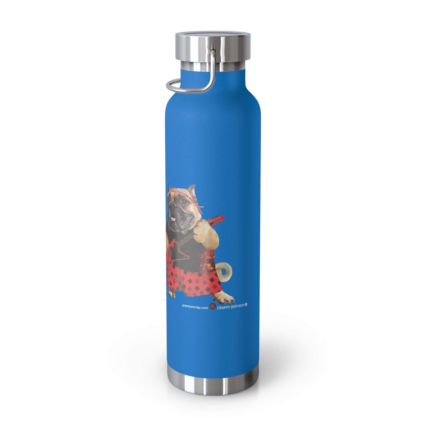 Crappy Birthday II Stainless Steel Water Bottle, Standard Lid