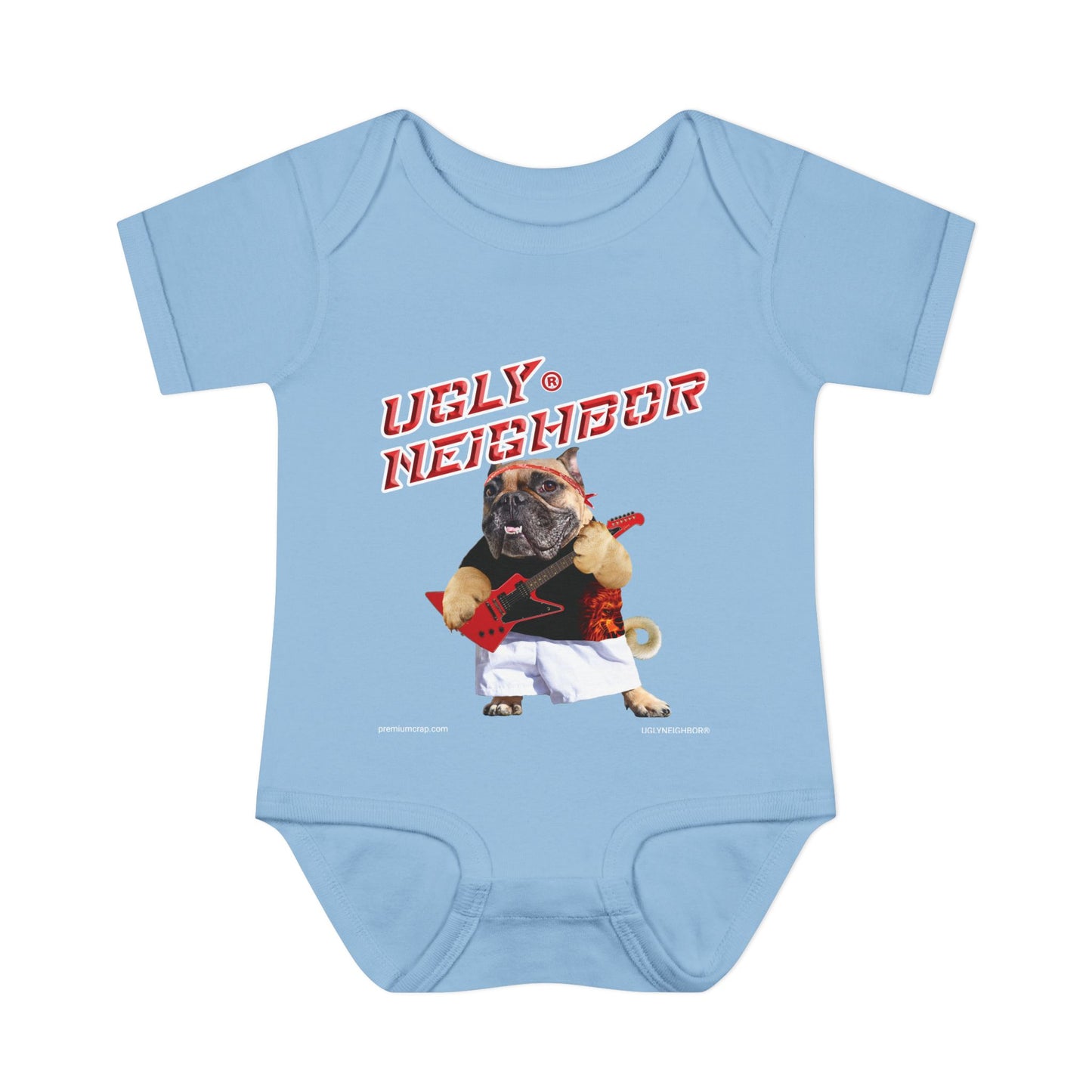 Ugly Neighbor Infant Baby Rib Bodysuit