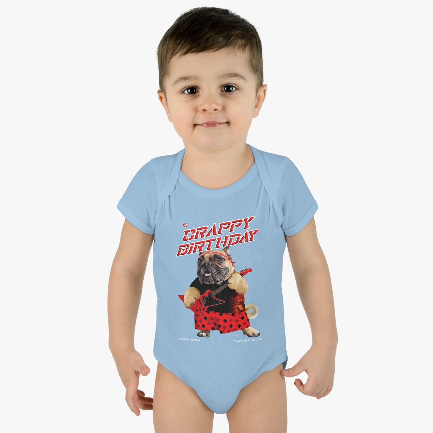 Crappy Birthday II Infant Baby Rib Bodysuit