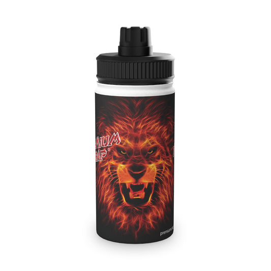 Premium Crap Stainless Steel Water Bottle, Sports Lid