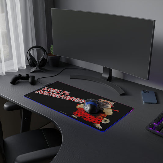 Ugly Neighbor II LED Gaming Mouse Pad