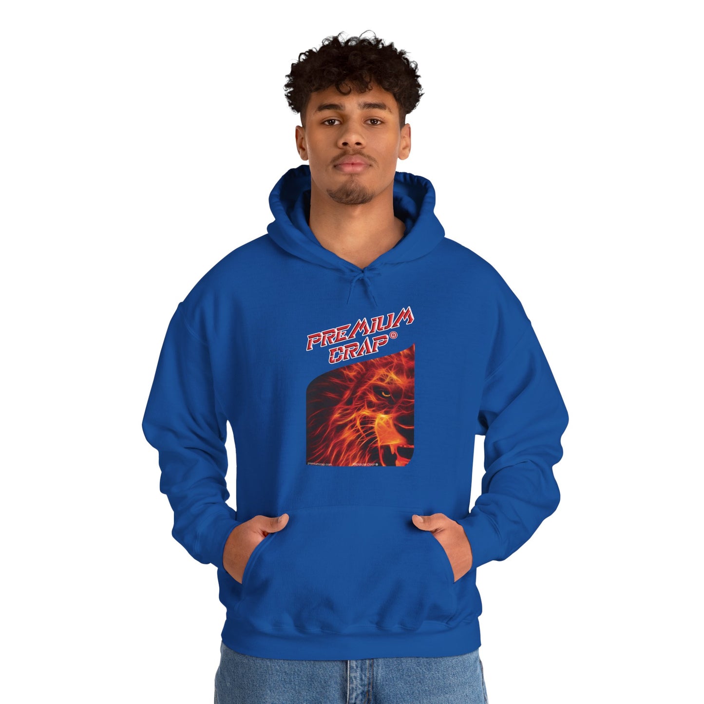 Premium Crap Men's Heavy Blend Hooded Sweatshirt