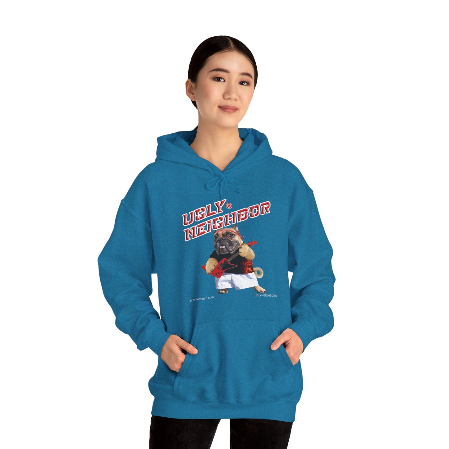 Ugly Neighbor Women's Heavy Blend Hooded Sweatshirt