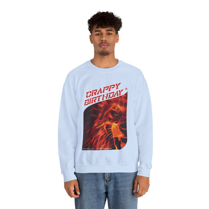 Crappy Birthday Men's Heavy Blend Crewneck Sweatshirt