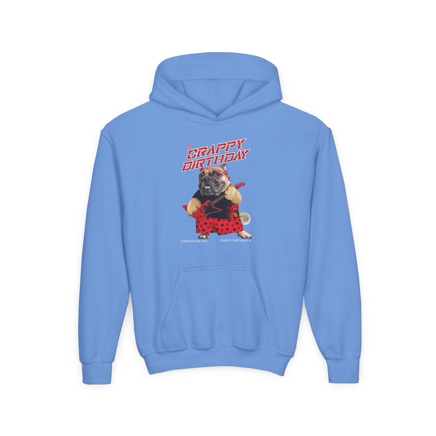 Crappy Birthday II Youth Heavy Blend Hooded Sweatshirt