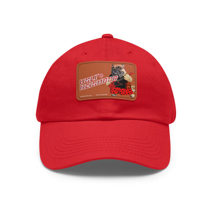 Ugly Neighbor II Dad Hat with Leather Patch (Rectangle)