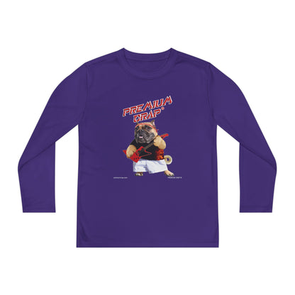 Premium Crap Youth Long Sleeve Competitor Tee