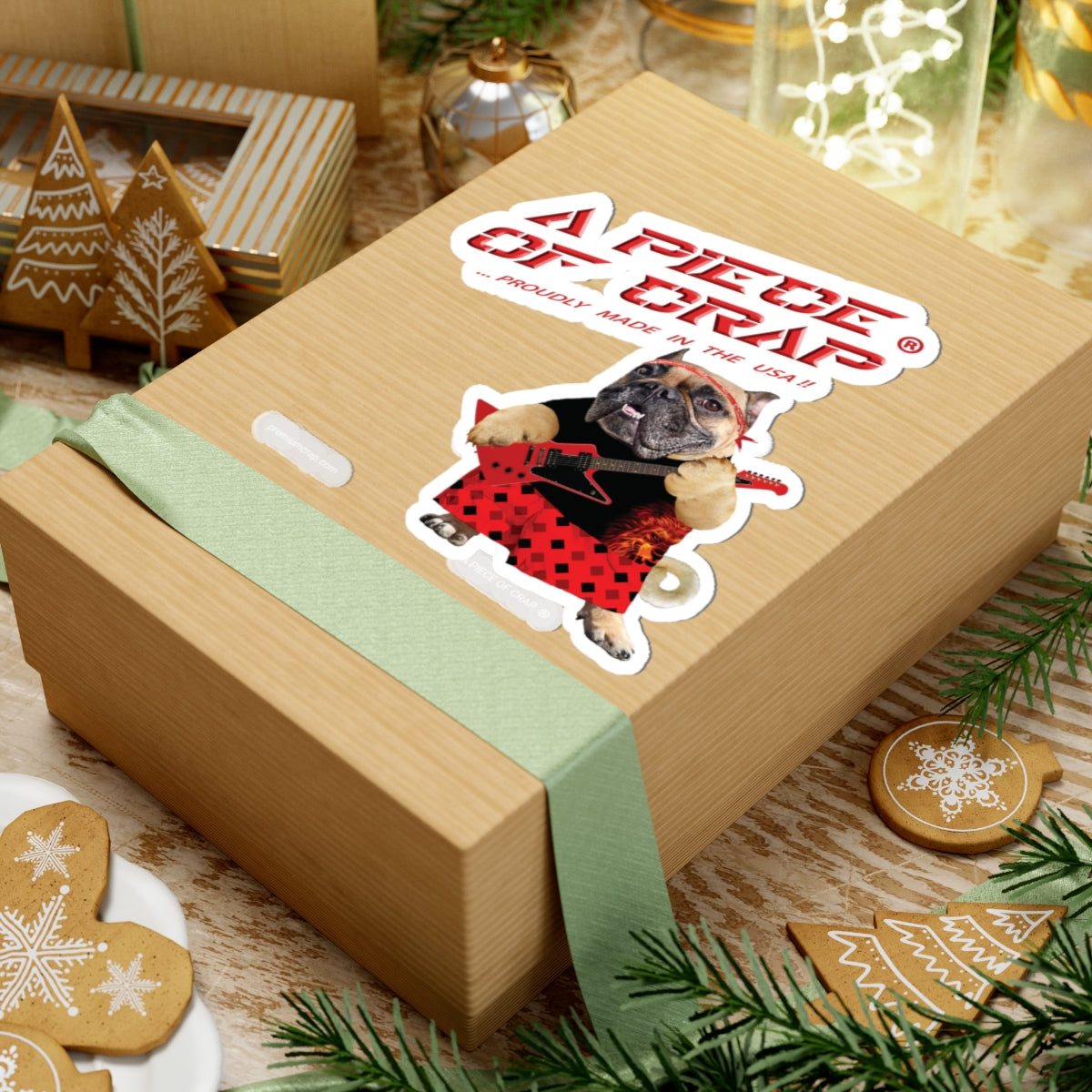 A Piece of Crap II Kiss-Cut Stickers