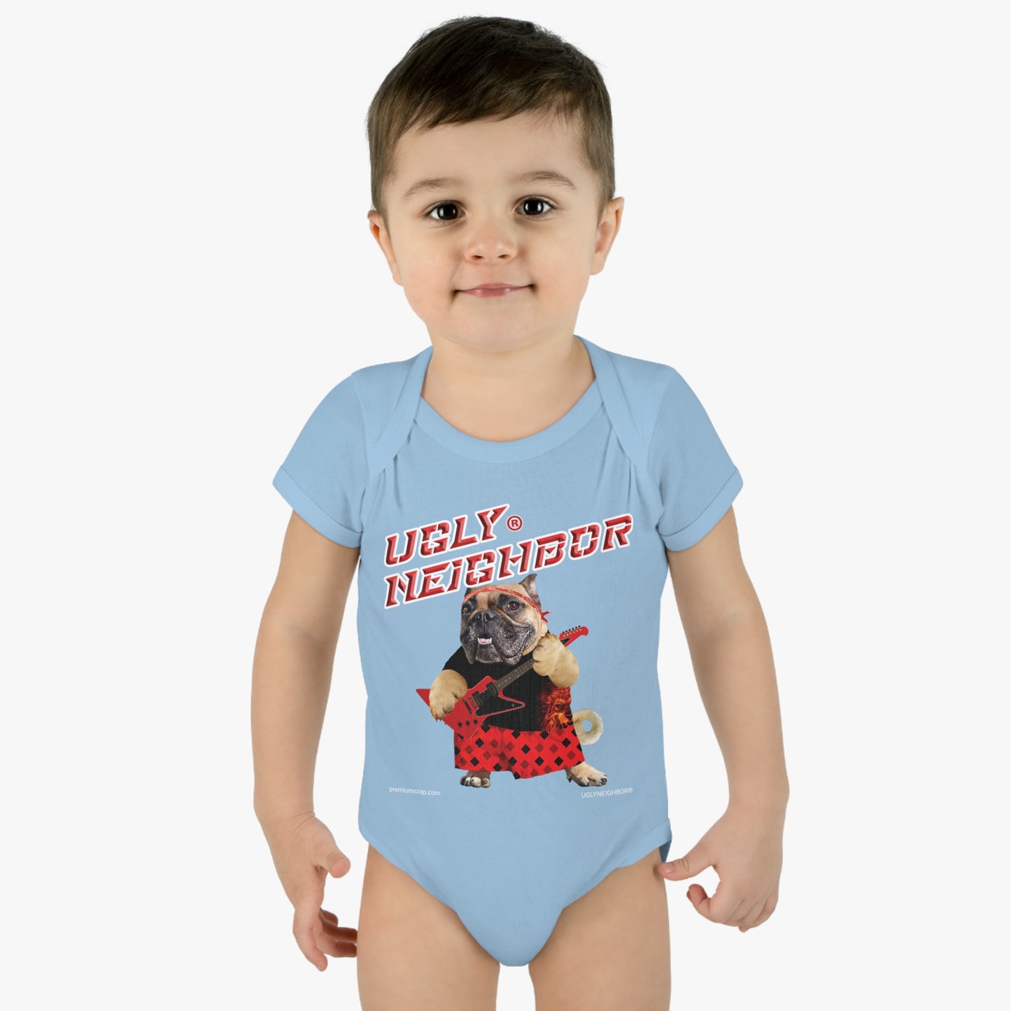 Ugly Neighbor II Infant Baby Rib Bodysuit