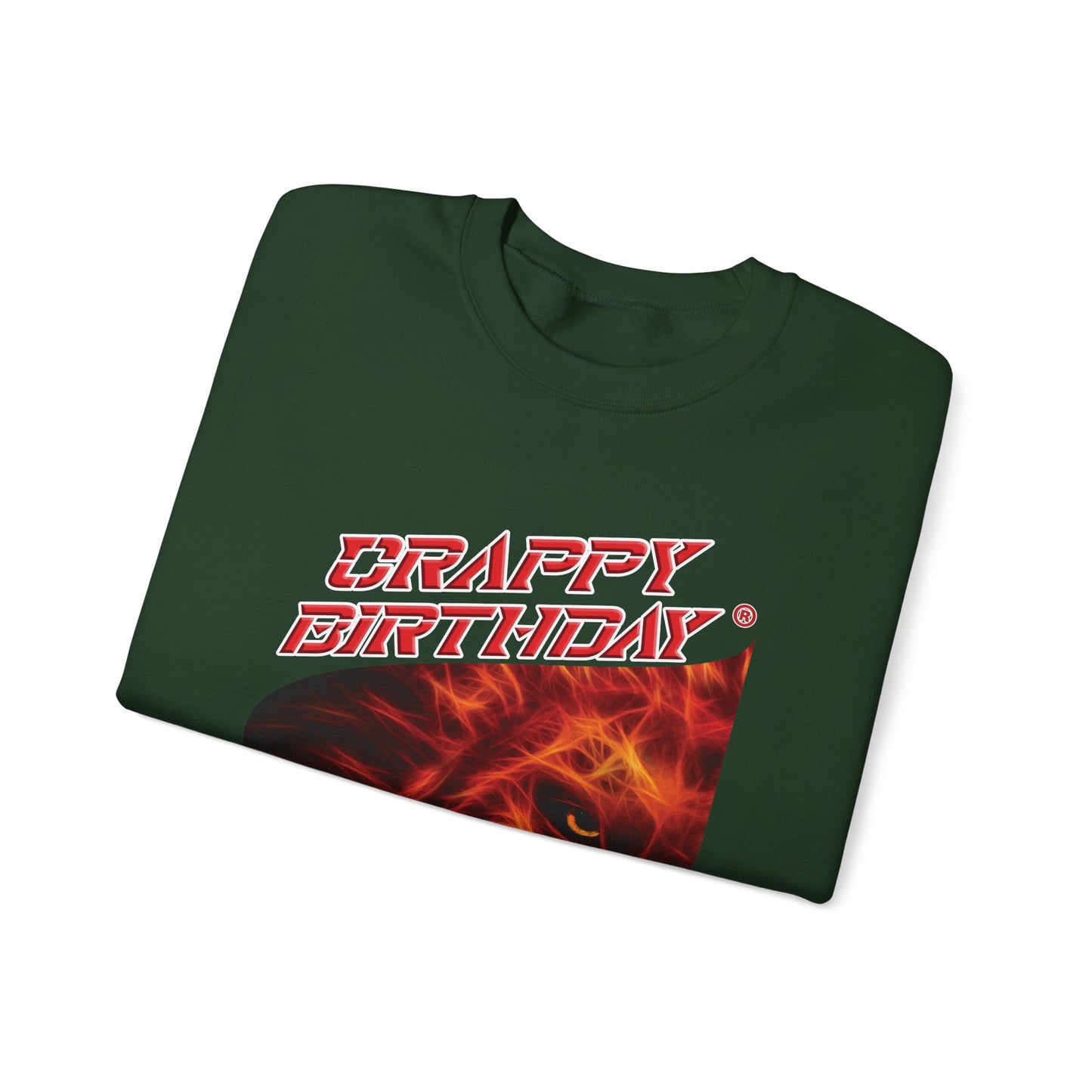 Crappy Birthday Men's Heavy Blend Crewneck Sweatshirt