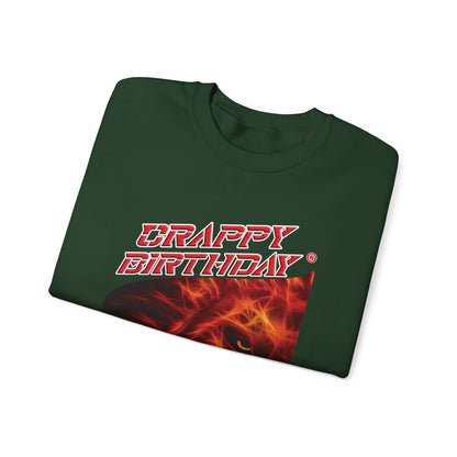 Crappy Birthday Men's Heavy Blend Crewneck Sweatshirt