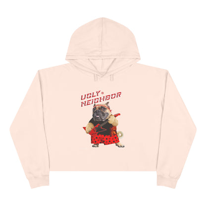 Ugly Neighbor Cropped Hoodie