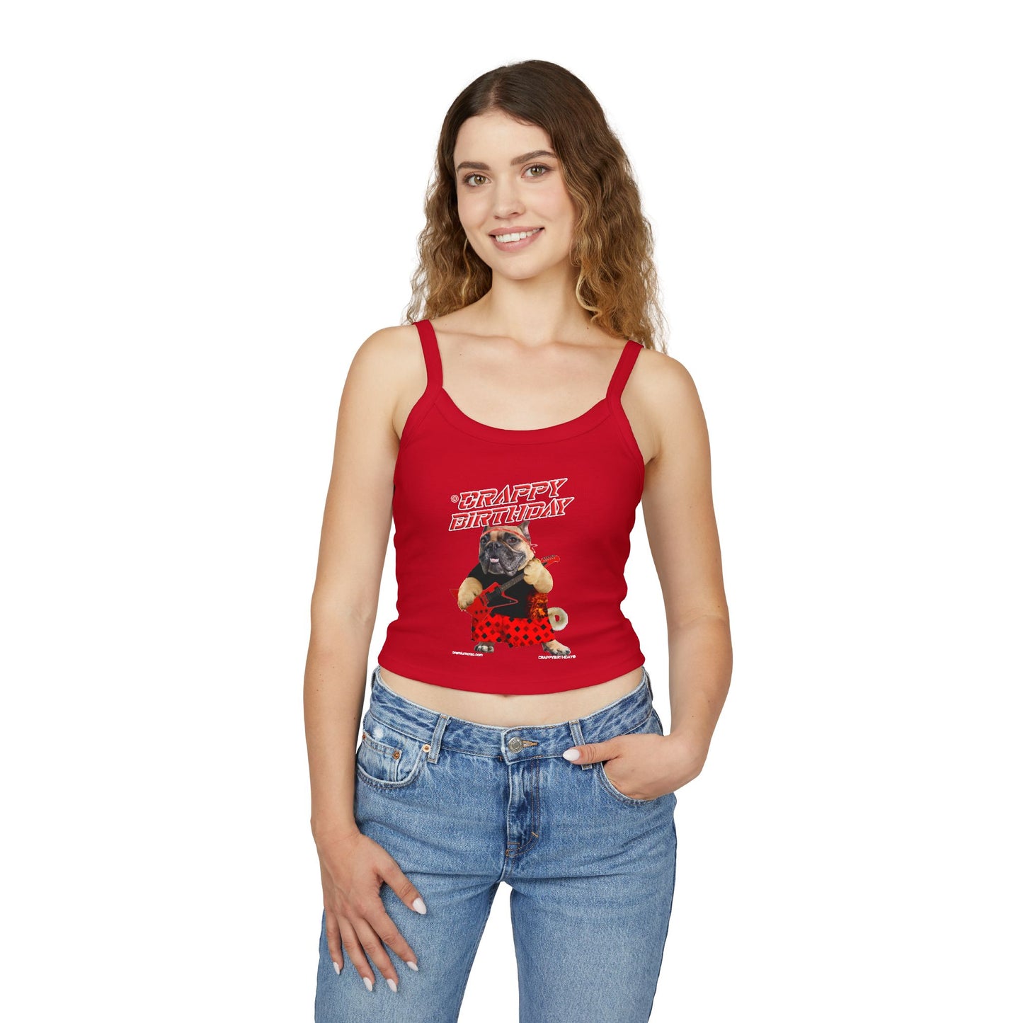Crappy Birthday II Women's Spaghetti Strap Tank Top