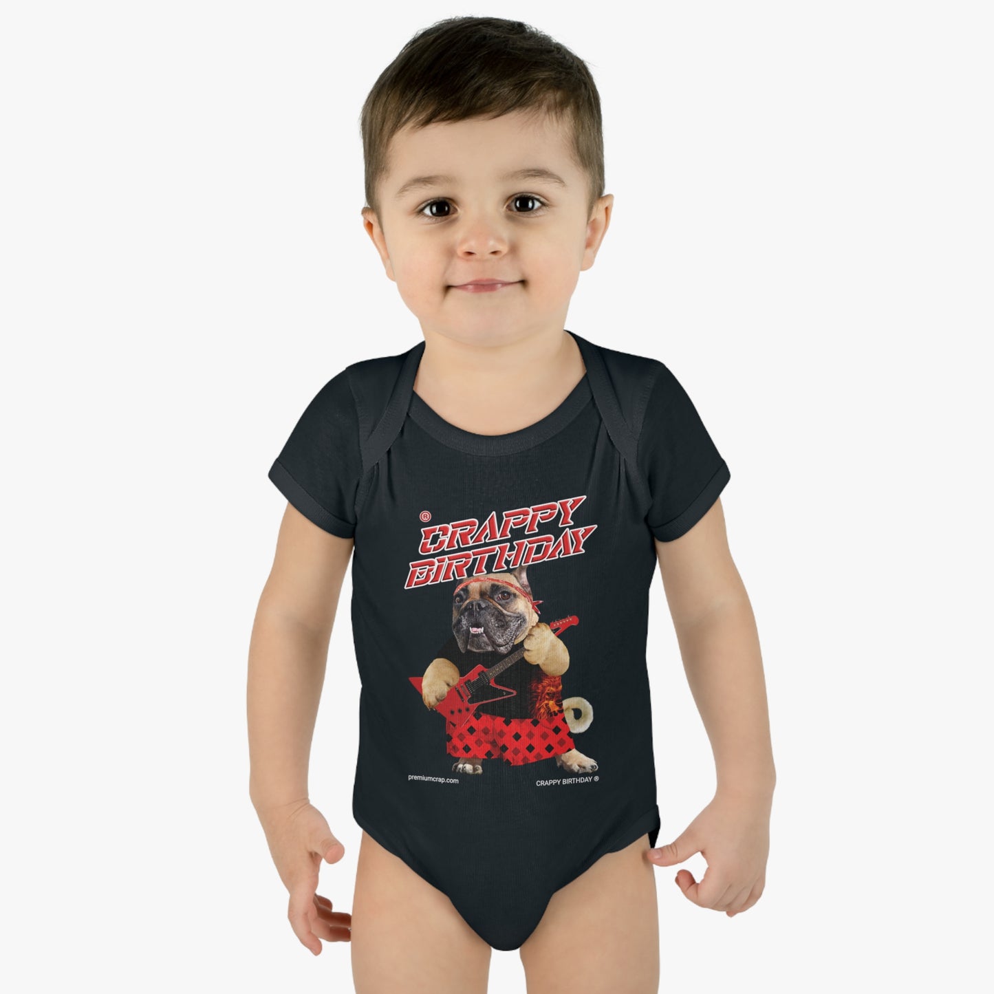 Crappy Birthday II Infant Baby Rib Bodysuit