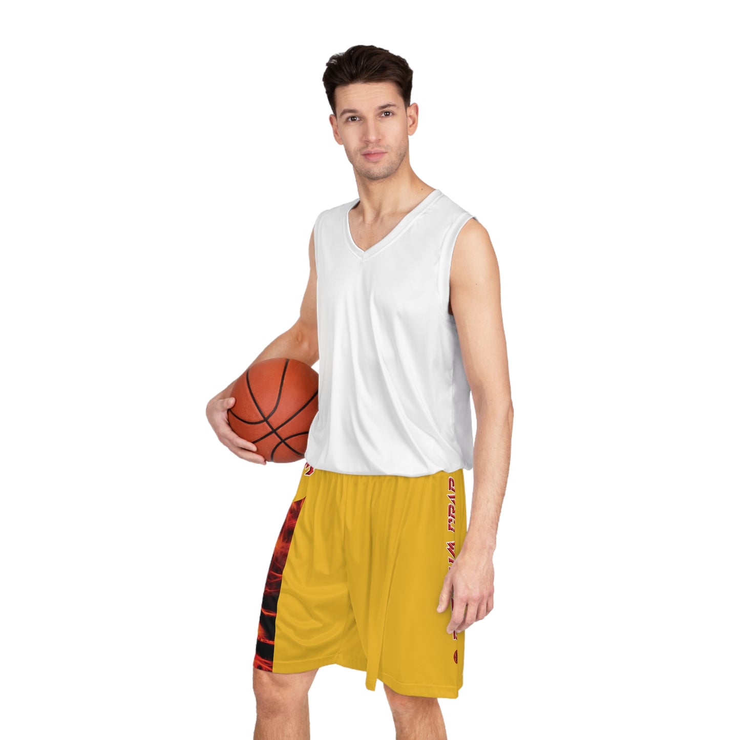 Premium Crap BougieBooty Baller Shorts - Yellow