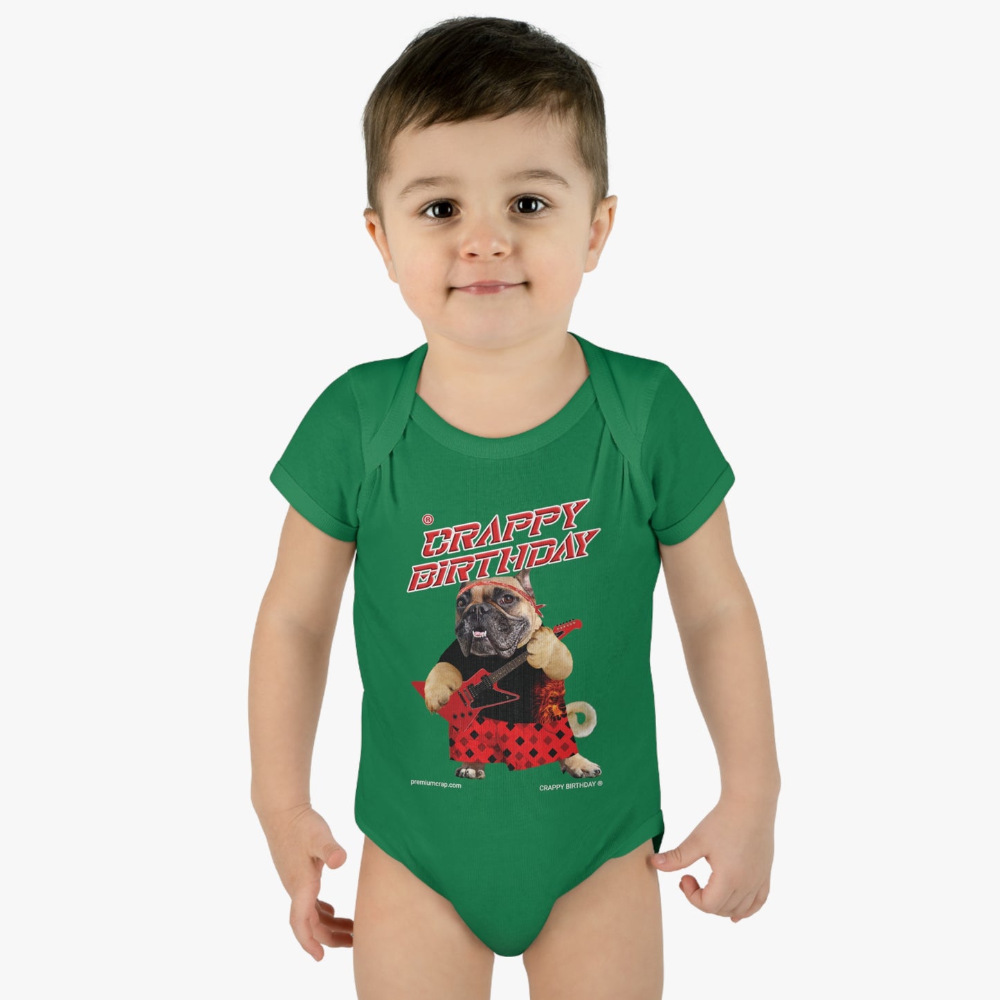 Crappy Birthday II Infant Baby Rib Bodysuit