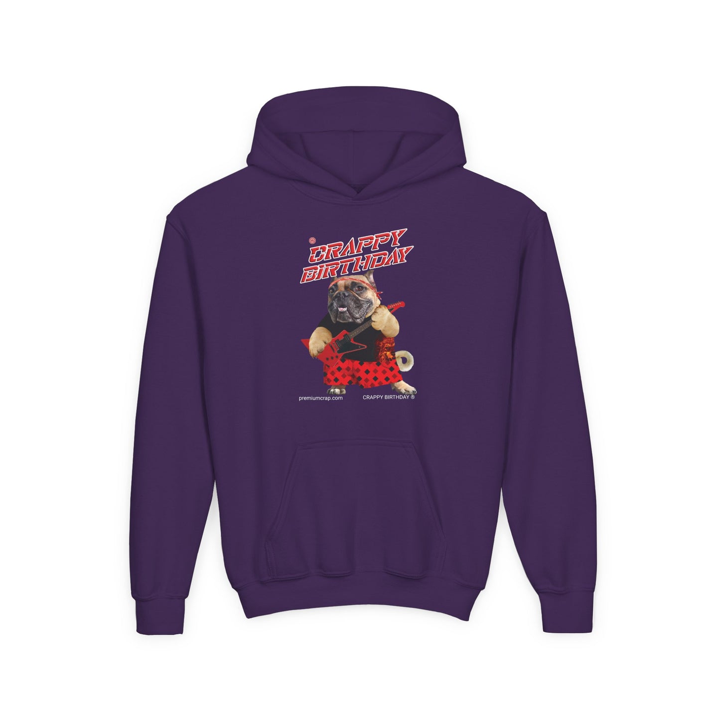 Crappy Birthday II Youth Heavy Blend Hooded Sweatshirt
