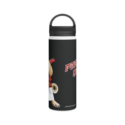 Premium Crap Stainless Steel Water Bottle, Handle Lid