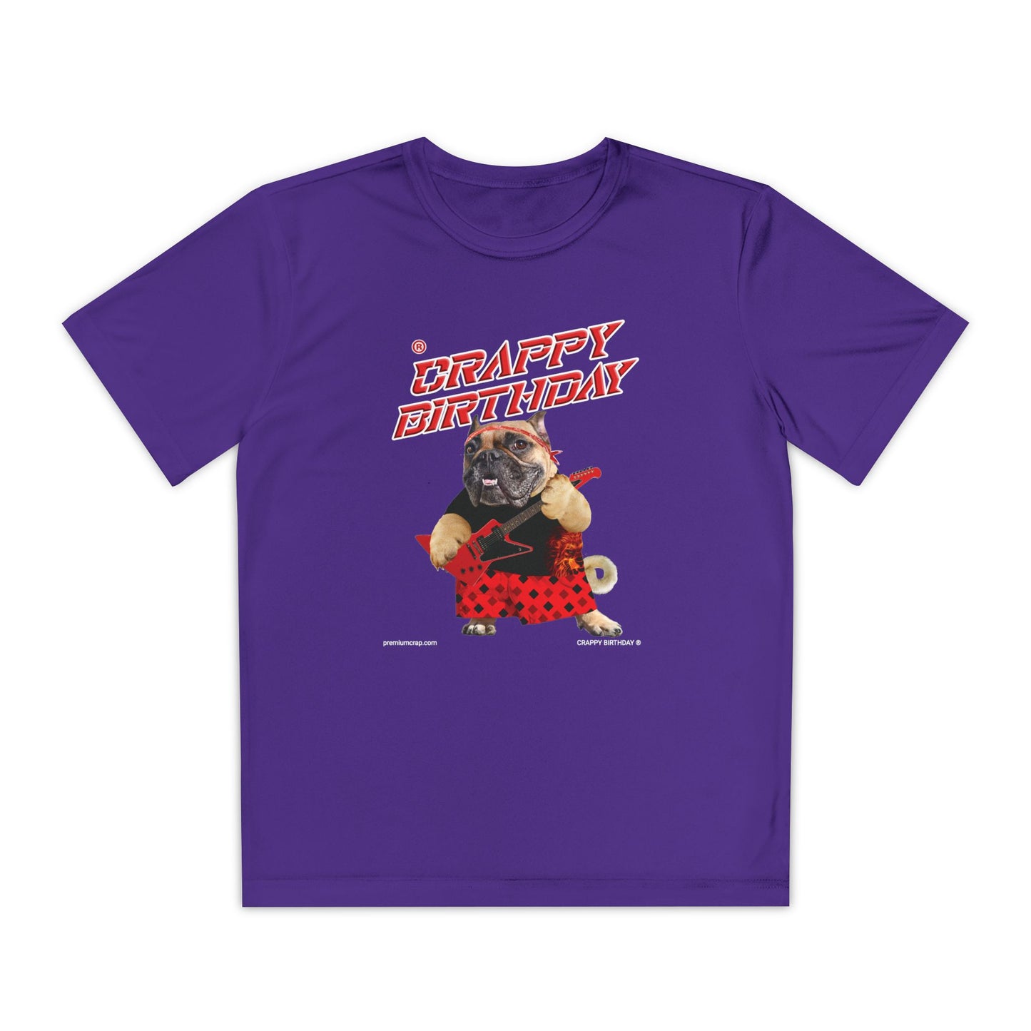 Crappy Birthday II Youth Competitor Tee