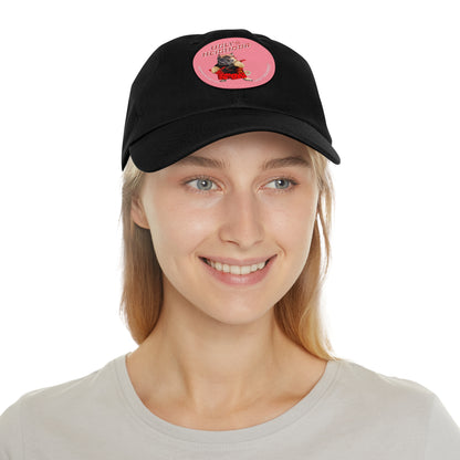 Ugly Neighbor II Dad Hat with Leather Patch (Round)