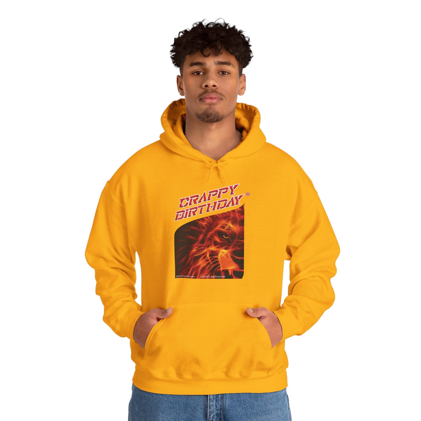 Crappy Birthday Men's Heavy Blend Hooded Sweatshirt