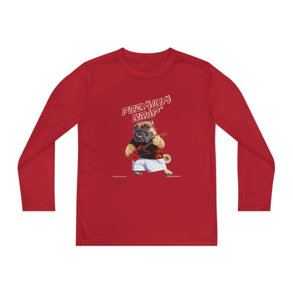Premium Crap Youth Long Sleeve Competitor Tee