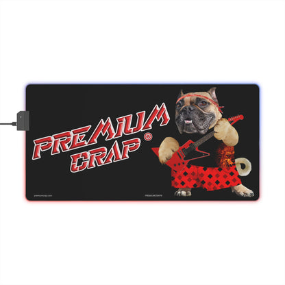 Premium Crap III LED Gaming Mouse Pad