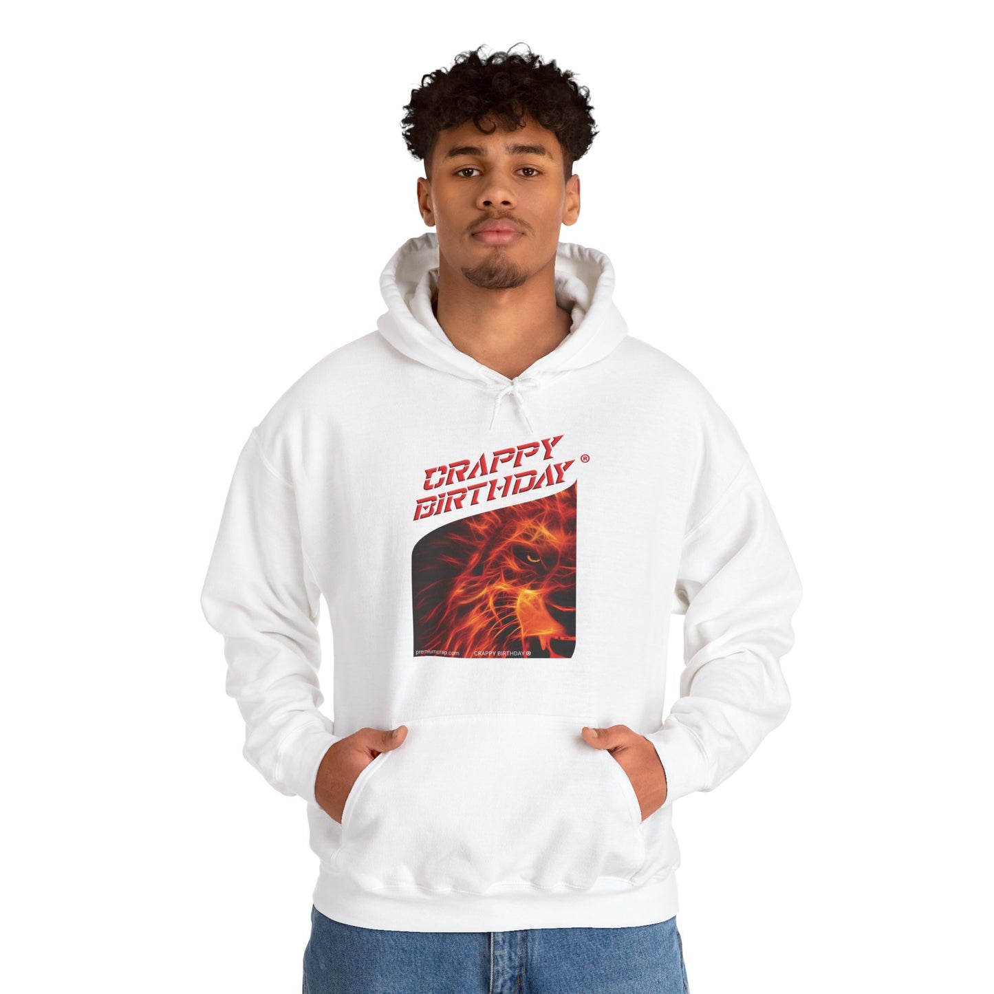 Crappy Birthday Men's Heavy Blend Hooded Sweatshirt