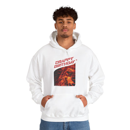 Crappy Birthday Men's Heavy Blend Hooded Sweatshirt