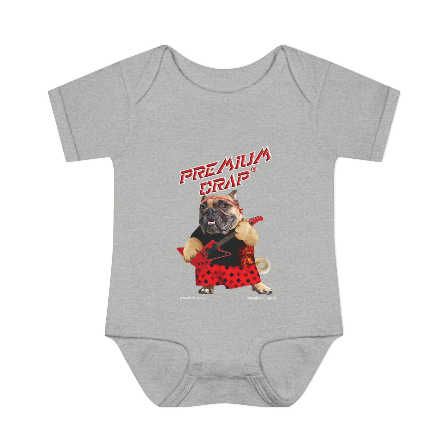 Premium Crap II Infant Baby Rib Bodysuit
