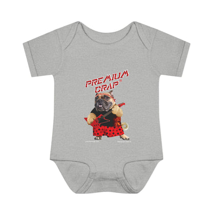 Premium Crap II Infant Baby Rib Bodysuit