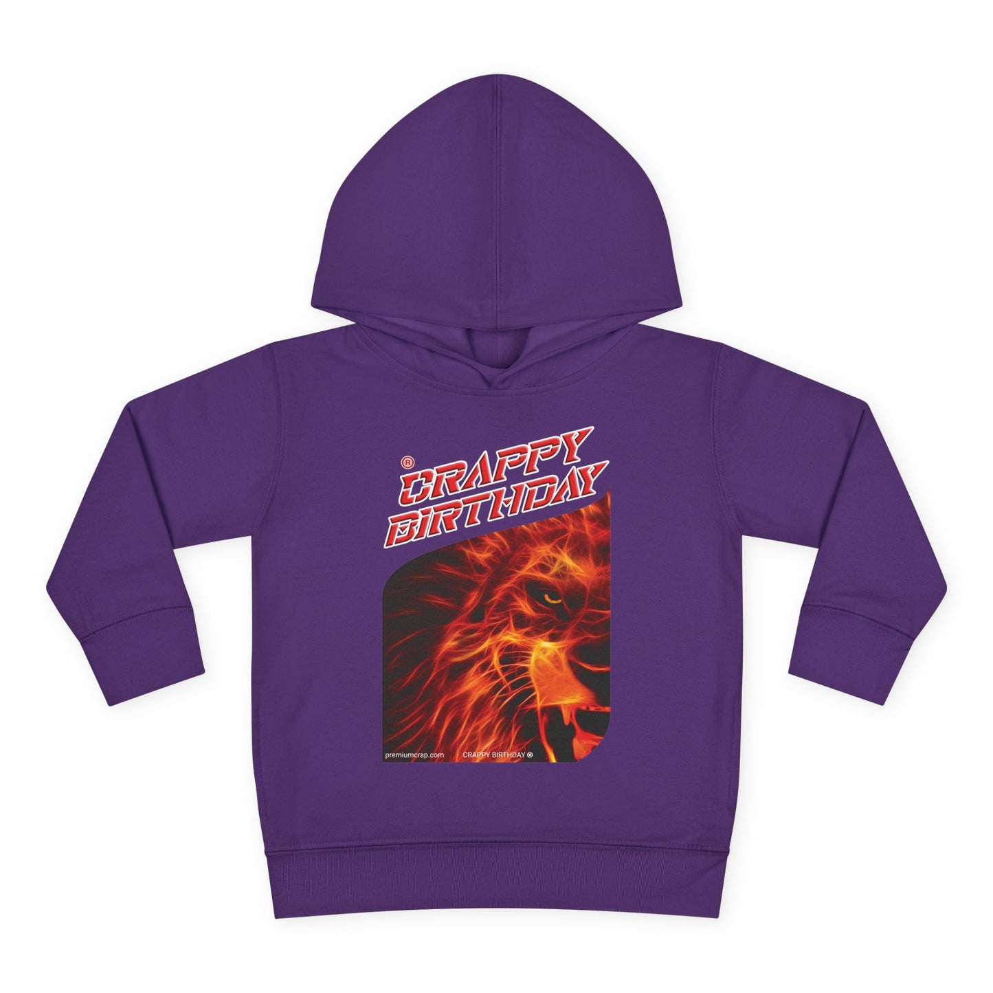 Crappy Birthday Toddler Pullover Fleece Hoodie