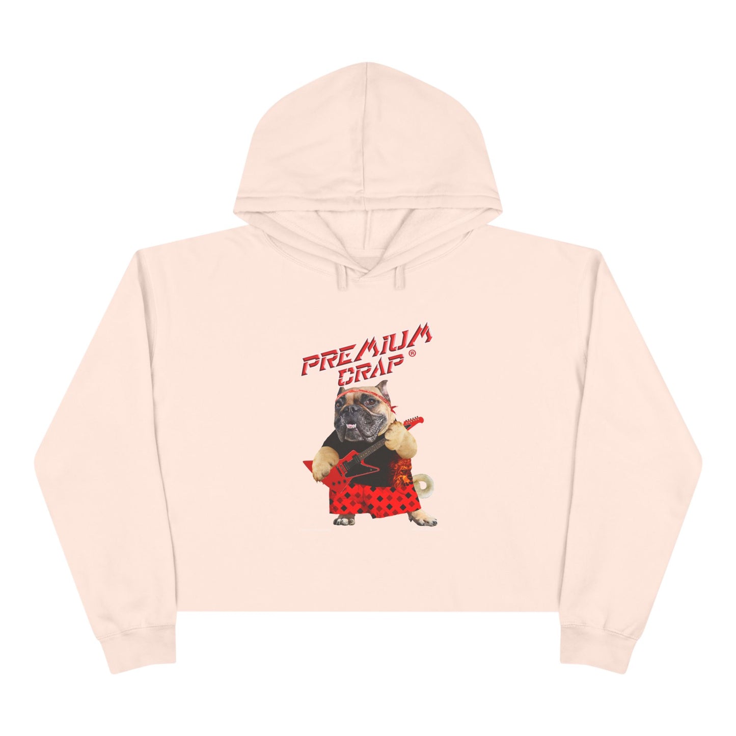 Premium Crap Cropped Hoodie