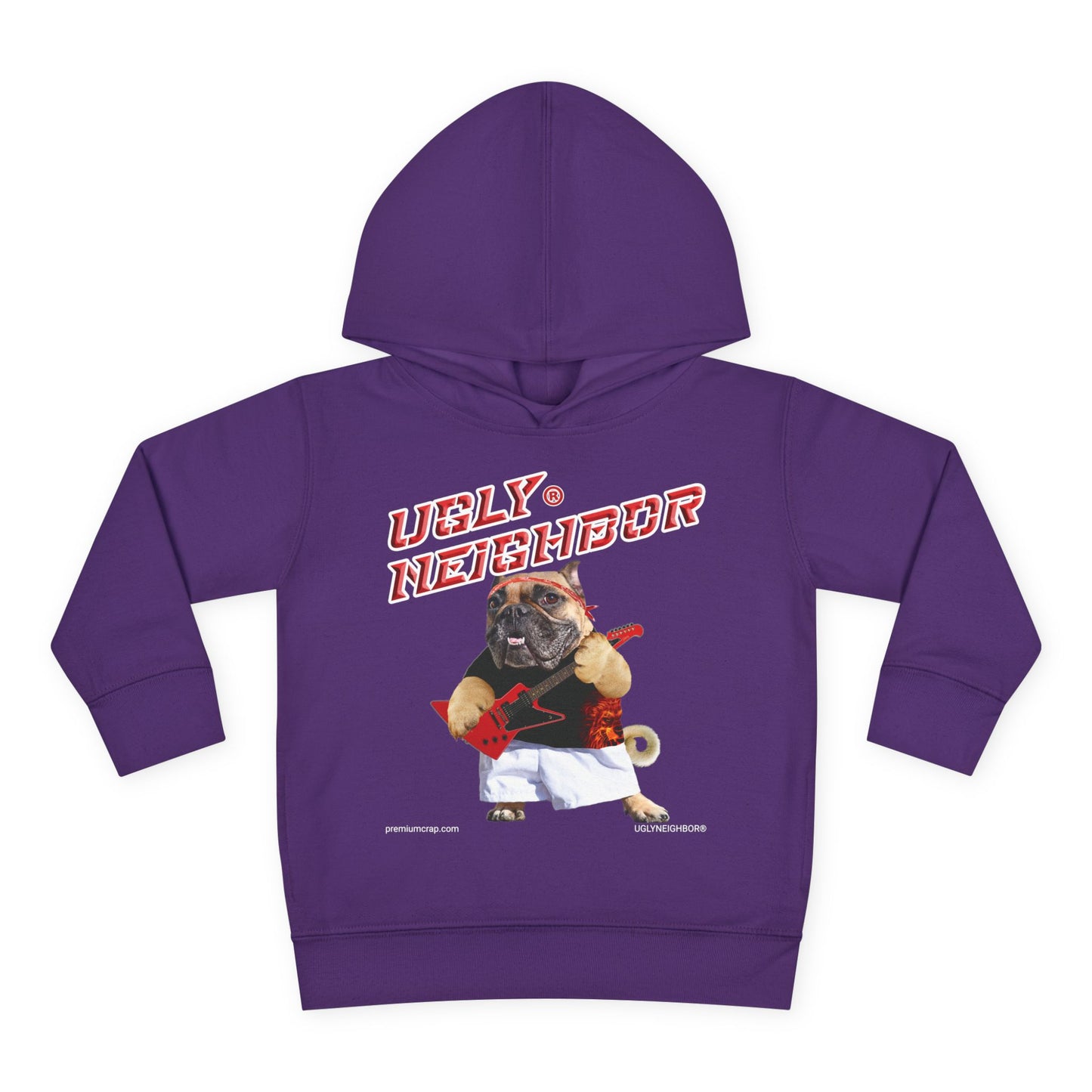 Ugly Neighbor Toddler Pullover Fleece Hoodie