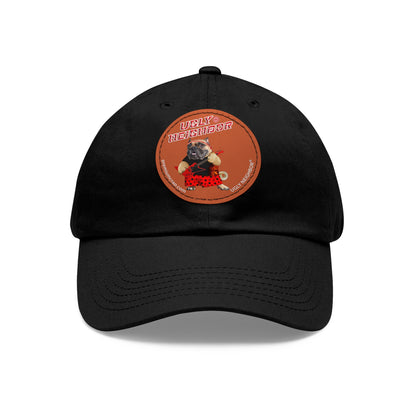 Ugly Neighbor II Dad Hat with Leather Patch (Round)