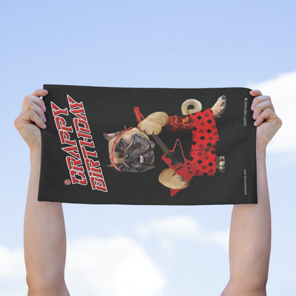 Crappy Birthday II Rally Towel