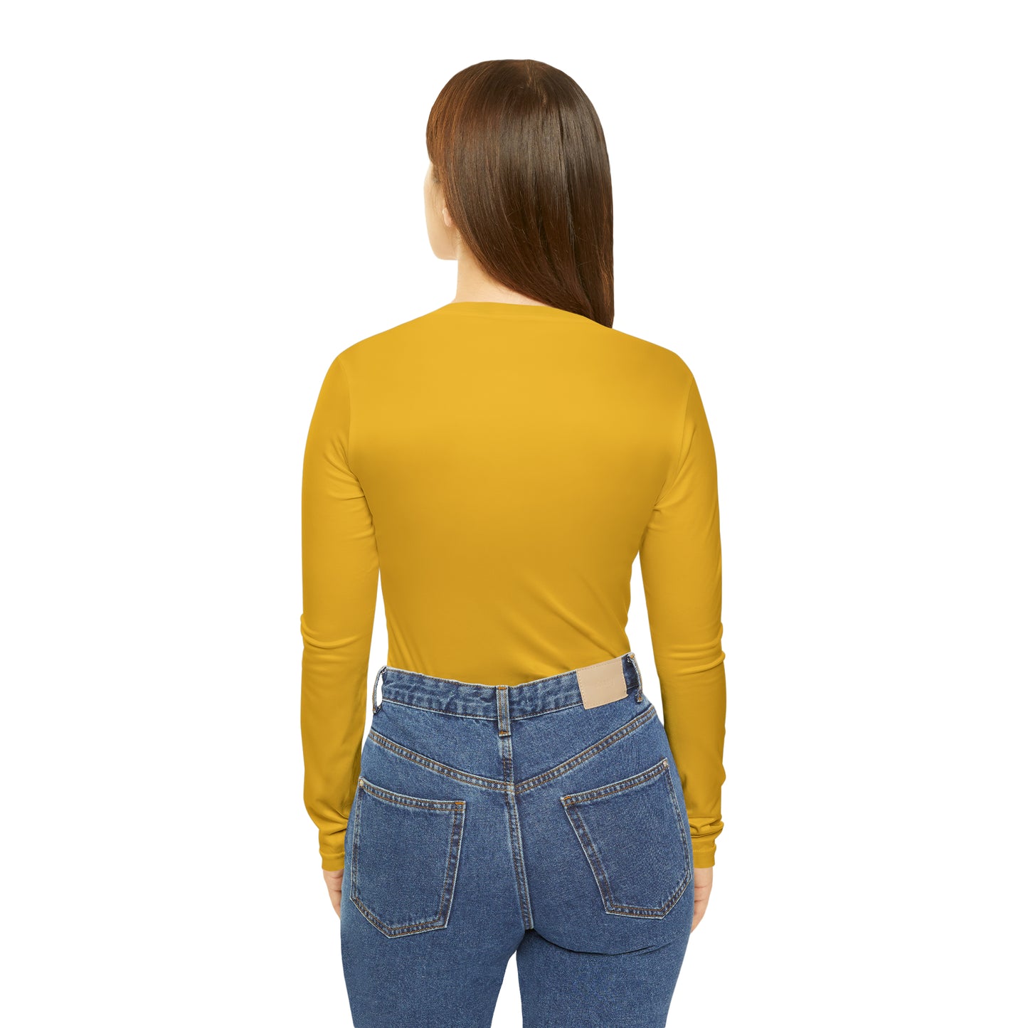 Crappy Birthday II Women's Long Sleeve V-neck Shirt - Yellow