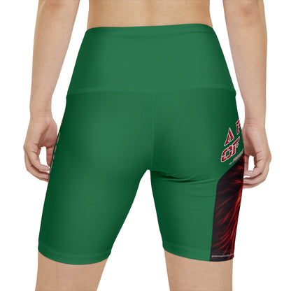 A Piece Of Crap WorkoutWit Shorts - Dark Green